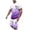 Dark Purple, variant on Short Sets for Men Coconut Tree Print Gradient Color T Shirt and Shorts 2 Piece Matching Set Beach Vacation Outfit Set