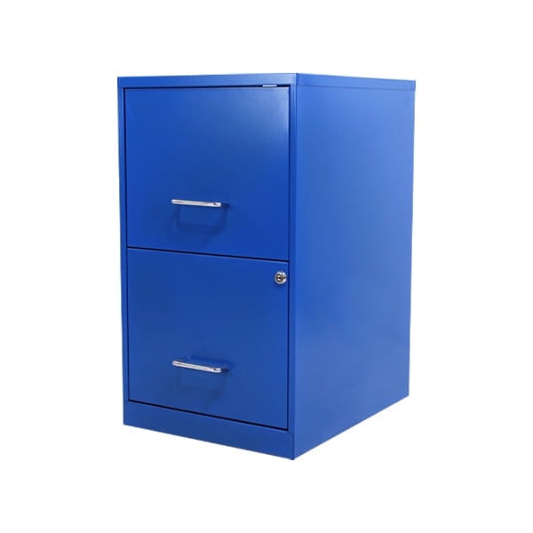 Archivero Metálico de Oficina Mundo In 20880 2 Gavetas Eco Azul Organizador