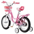 thumbnail image 3 of RoyalBaby Little Swan 14" Carbon Steel Kids Bike w/Dual Hand Brakes, Pink, 3 of 6