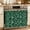 Dark Green White, variant on Green Christmas Oven Skirt Curtain 27"Wx20"L, Waterproof Ruffled Stove Cover Skirt with 8 Ribbon Ties, Xmas Tree Elk Christmas Decorative Oven Door Curtain for Kitchen Dishwasher Cabinet