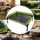 thumbnail image 5 of Cama elevada y refrescante para perros, hamaca para mascotas, resistente a las mordeduras, con almohada, antideslizante y portátil. M, 5 of 9