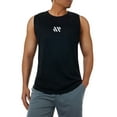 thumbnail image 5 of Lamuusaa Men's Quick Dry Running Vest Fitness Training Street Style Muscle Workout Gym Fittness, 5 of 8
