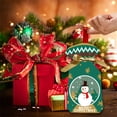 thumbnail image 4 of Honganda Christmas Candy Bag, Cartoon Print Christmas Treat Bags Plastic Drawstring Gift Bags Snack Wrapping, 4 of 6