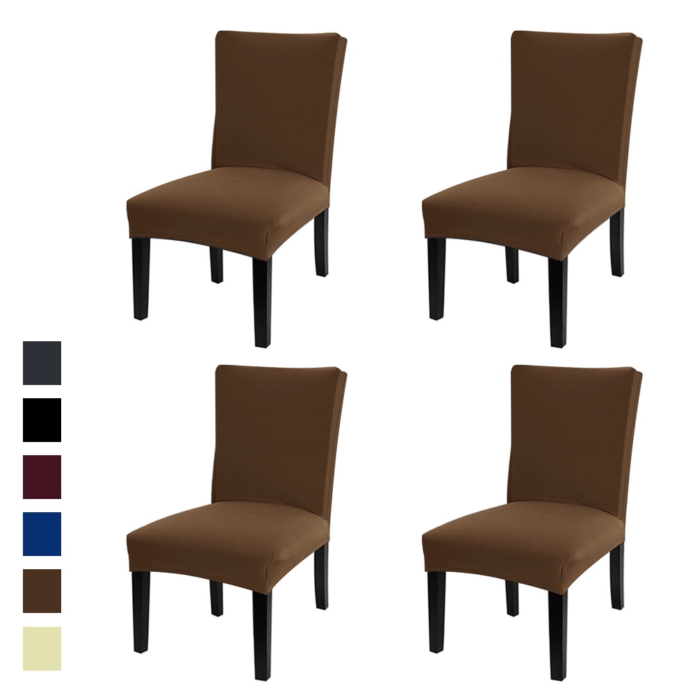 4/6 Pieces Spandex Stretch Chair Cover Banquet Party Decor Dining Room