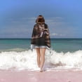 thumbnail image 2 of Cristiano Toalla de playa de secado rápido con diseño temático, regalo para mujeres y niñas, ideal para cumpleaños, fans, amantes de la música, uso en la playa o al aire libre, 78 × 160 cm, 2 of 6