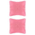 thumbnail image 2 of PiccoCasa 2Pcs Decorative Throw Pillow Cover Faux Fur Cushion Cover, Pink 2pcs,12"x20", 2 of 6