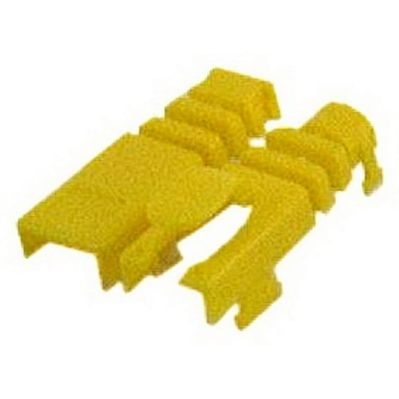 IEC MP06HS-YE RJ11 Modular Snap-on Strain Relief Boot - Yellow