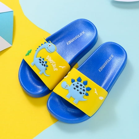 

Babysbule Clearance Girls Shoes Summer Toddler Baby Boys Girls Indoors Cute Cartoon Sandals Slippers Shoes