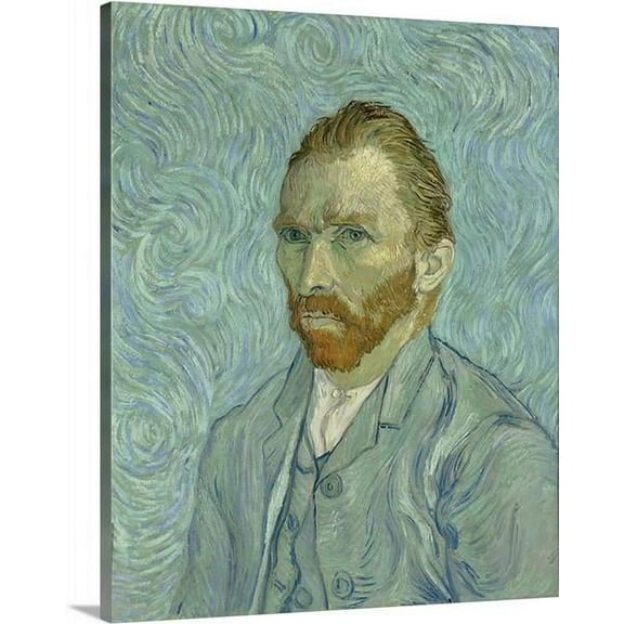 Self-Portrait 1889 by Vincent VAn Gogh Self-Portrait Vincent VAn Gogh Classic