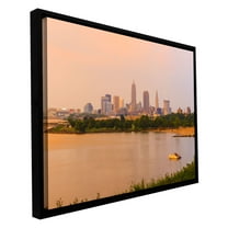 Cody York "Cleveland 19" Floater-Framed Gallery-Wrapped Canvas