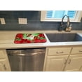 thumbnail image 3 of Carolines Treasures CK1296DDM Smooth Fox Terrier Poinsettas Dish Drying Mat, 3 of 7