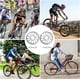 thumbnail image 4 of Paquete de 2 rotores de freno de disco para bicicleta, rotores de freno de disco flotantes de 160 mm, rotores de acero inoxidable para bicicleta, pastillas de freno para bicicleta, 4 of 5