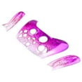 thumbnail image 2 of eXtremeRate Ice Flake Magenta Replacement Front Housing Cover Handles Faceplate for Xbox Series X & S Controller, 2 of 9