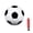 Pump Included, variant on Size 5 Professional Training Soccer Ball, PU Leather Black White Classic Football, Standard 27 Inch for Adults Kids, Outdoor Indoor Match Practice – Pump Not Included