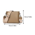 thumbnail image 3 of Bolso tipo cubo Ygjytge Cuero genuino Suave, 3 of 9