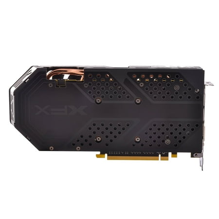 XFX - AMD Radeon RX 580 GTS XXX Edition 8GB GDDR5 PCI Express 3.0 Graphics Card - Black