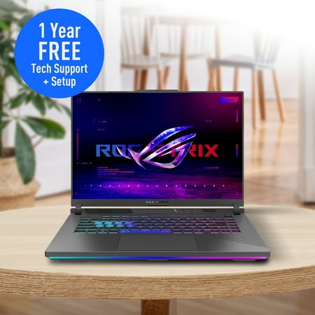 ASUS ROG Strix G16 (2025) Gaming Laptop, 16” WUXDA 165Hz/3ms AMD Ryzen 9 9955HX, NVIDIA GeForce RTX 5060 8GB VRAM 16GB DDR5-5600 RAM 1TB PCIe Gen 4 SSD Eclipse Gray