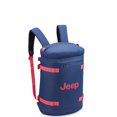 thumbnail image 1 of Mochila Jeep JS013C cilíndrica de viaje, azul marino, para portátil de 17 pulgadas, 1 of 7