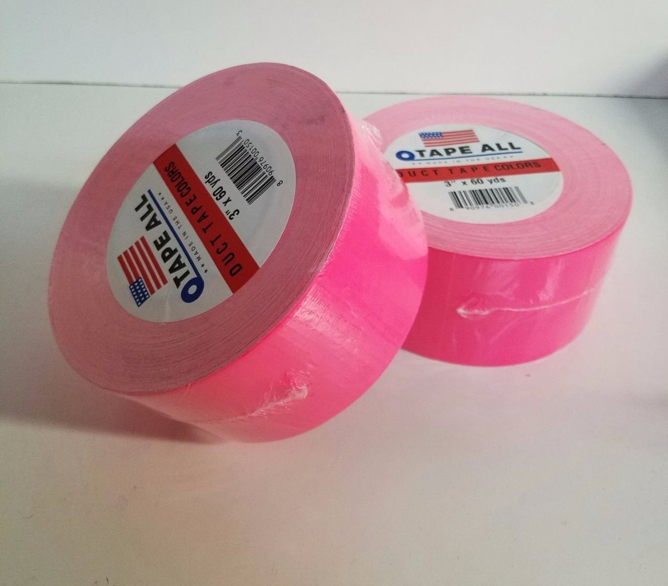 TAPE ALL, DUCT TAPE COLORS 3 X 60 YDS, PINK COLOR 2 PIECES Walmart