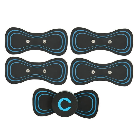 Cervical Spine Massage Patch Portable EMS Pulse Massager with 6 Modes for Shoulder Relief