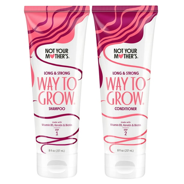 Champú y acondicionador, paquete de 2 unidades, Not Your Mother's Way to Grow