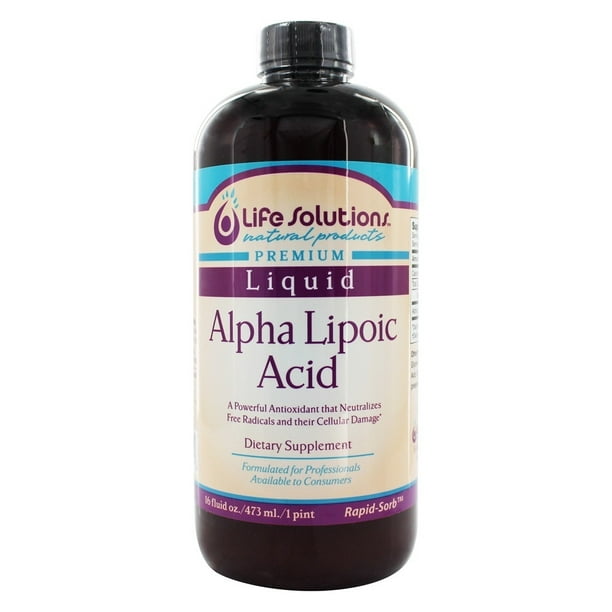 Life Solutions Liquid Alpha Lipoic Acid 16 fl. oz.