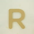 thumbnail image 2 of Package of 1, 12 Inch X 1/2" Thickness MDF Letter R in The Gotham Rounded Font, Thick, Upper Case for Art & Craft Project, Made in USA, 2 of 4