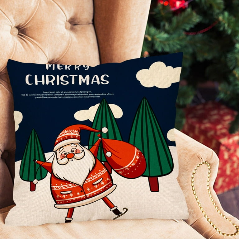 Black santa claus pillows sale