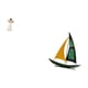 thumbnail image 5 of Figura decorativa de ángel en resina, escultura de , figura de barco de hierro, coleccionable, hecha a mano, ideal para la oficina, el hogar o l, 5 of 8