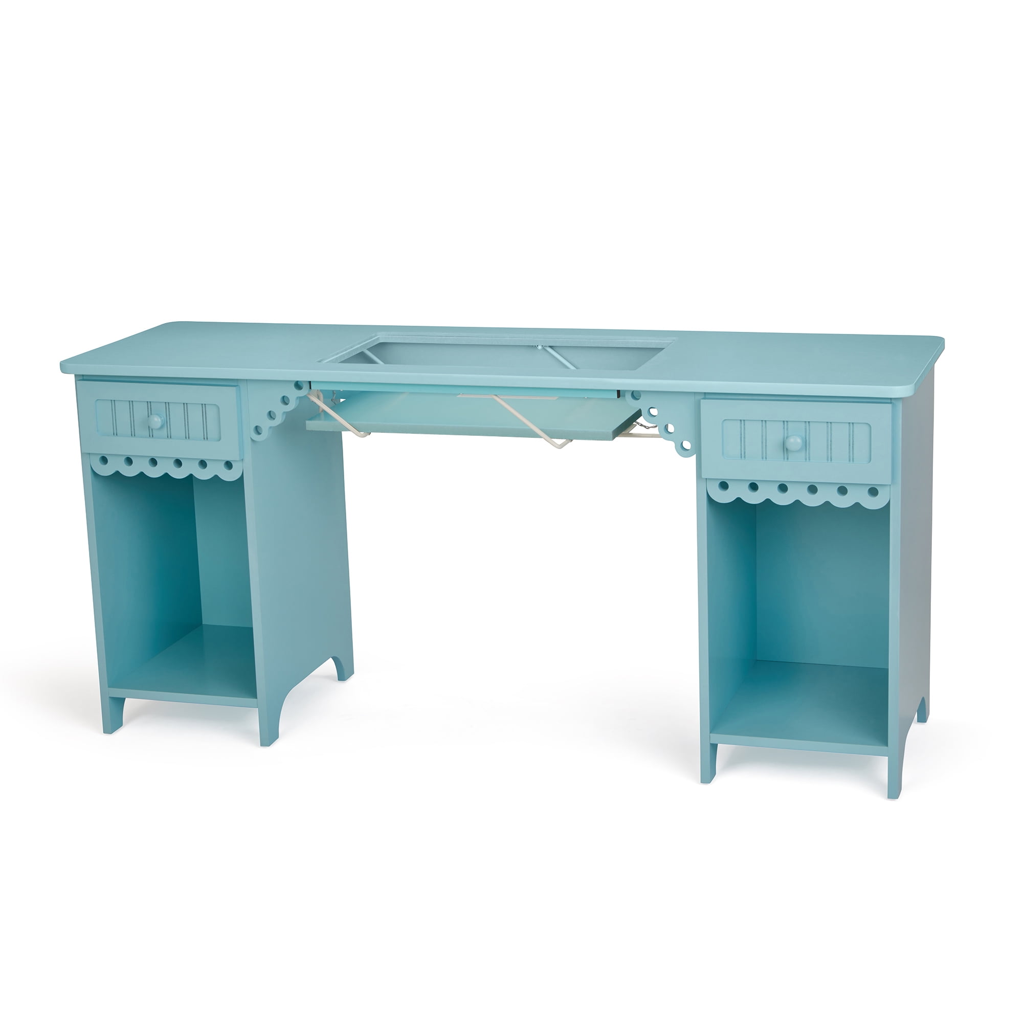 Arrow Olivia Sewing and Craft Table with Storage and Lift, 3 Finishes