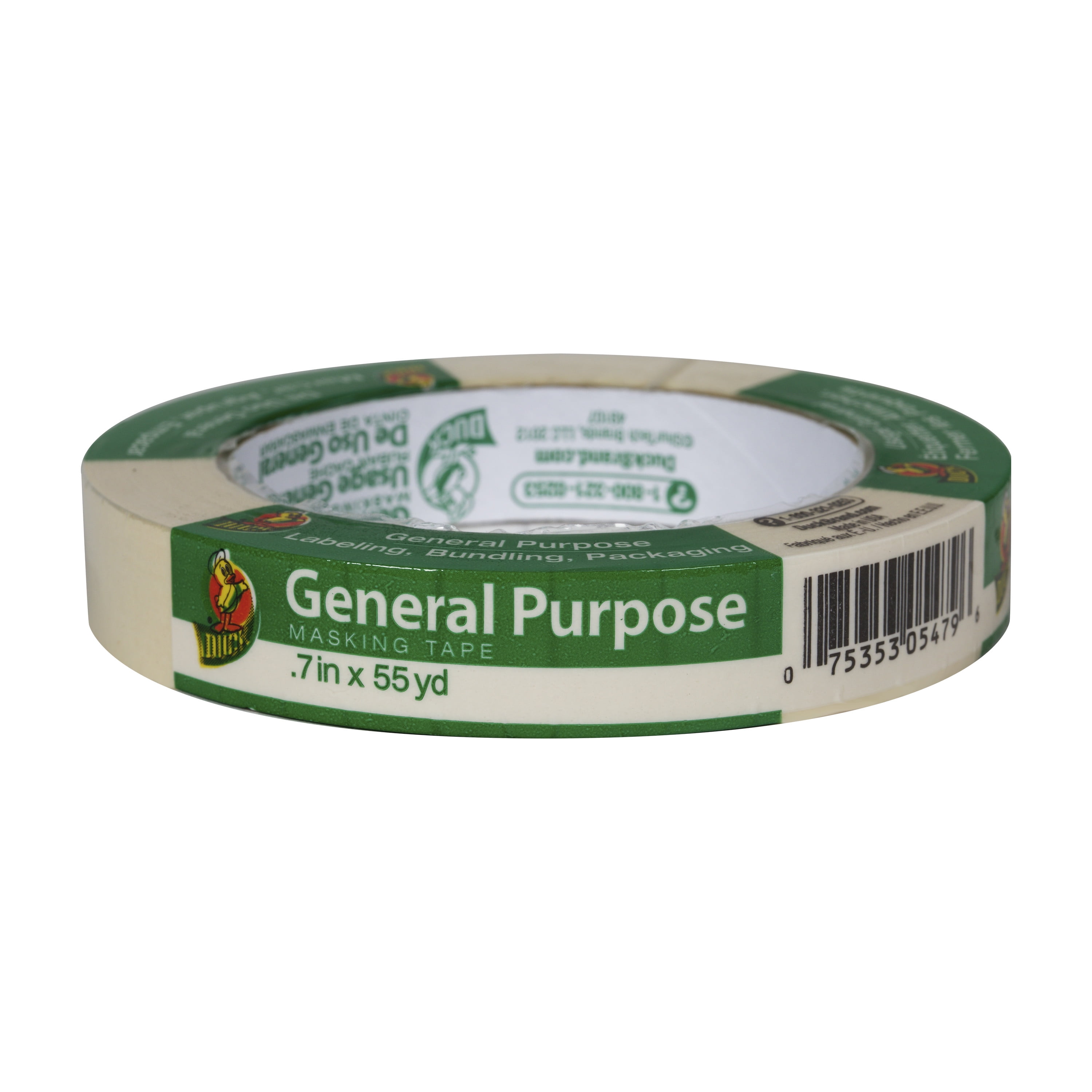 Duck General Purpose Masking Tape .70 in x 55 yards CECOMINOD021967