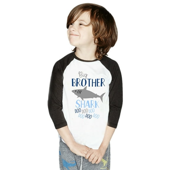 EnJoCho Children's Daily Clothes Toddler Kid Baby Girl Boy Brother Letter Tops T-Shirts Outfits Set Little & Big Children Casual Home School Wear 5T