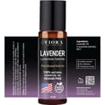 thumbnail image 5 of Lavender Essential Oil Roll On – Pre-diluted Calming Lavender Oil for Relaxation, Sleep & Skin Care, Aromatherapy Roller, Lavender Roller Ball, Calming Gifts for Women, Men by Fiora Naturals, 5 of 7