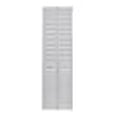 thumbnail image 3 of Spectrum SEALP36 36 x 80 in. Seabrooke PVC Louver over Panel Bifold Door, White, 3 of 5