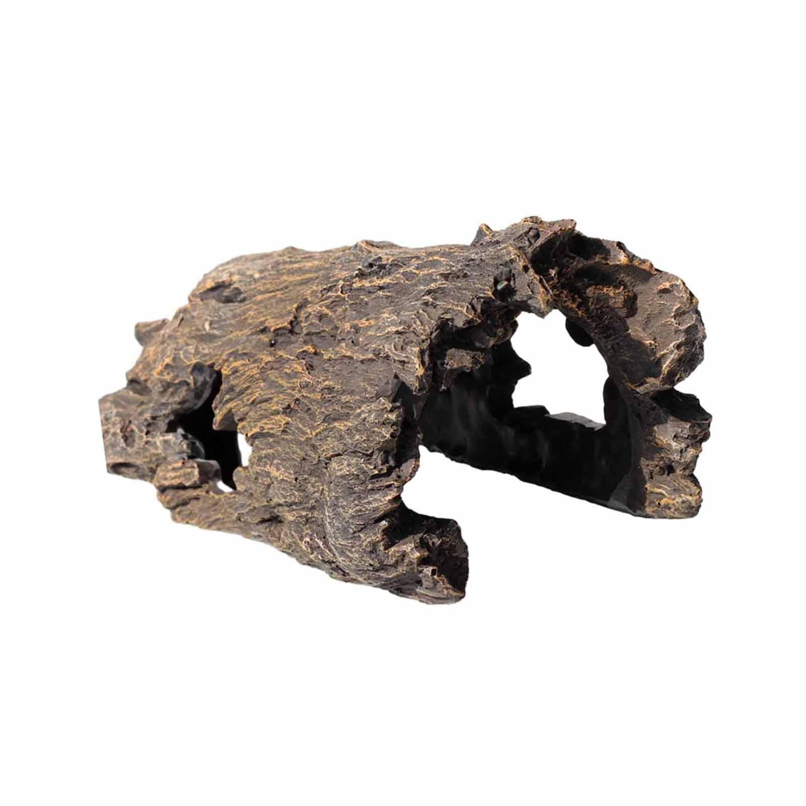 perfeclan Aquarium Ornament Tree Hole Resin Aquarium Hideaway Crafts Tree Stump Branch Tree Trunk Decor for Freshwater Saltwater Gifts