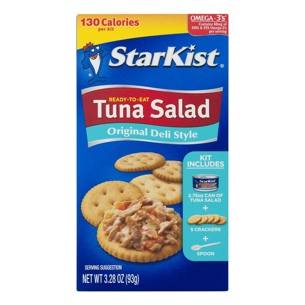 StarKist® ReadytoEat Tuna Salad Kit, Original Deli Style Walmart
