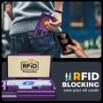 thumbnail image 4 of Funda GooseBox para Samsung Galaxy Z Fold 7 con RFID, color morado, 4 of 9
