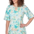 thumbnail image 5 of Larky Lark Womens Tropical Puff Print Dress, 5 of 5