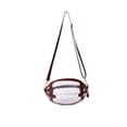 thumbnail image 2 of Clear Football Purse, Football Shaped Clear Stadium Bag,Clear Bag For Stadium Events And Concerts, 2 of 4