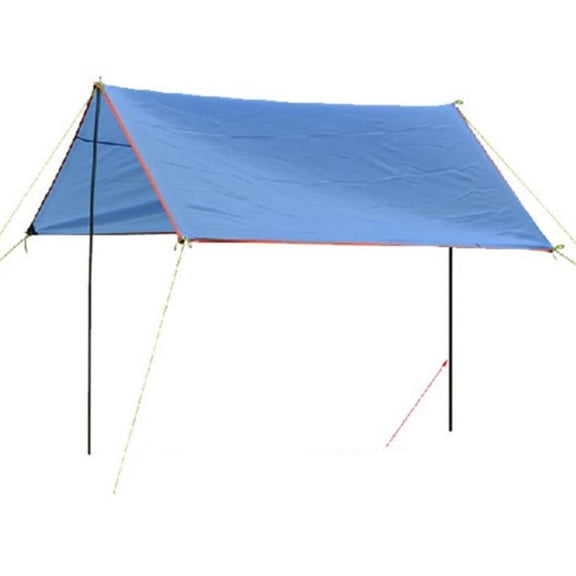 2Pcs Adjustable Tarp Poles, Detachable Tarp And Tent Poles, Collapsible Pole for Camping, Hammocks, Shelters, Awnings, Canopy Door Support