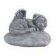 thumbnail image 5 of Estatua de Perro Decorativa Escultura Animal Figura de Cementerio Marcador de Tumba Hecha de Resina Adecuada para Recuerdo de Mascota Jardín Patio, 5 of 9