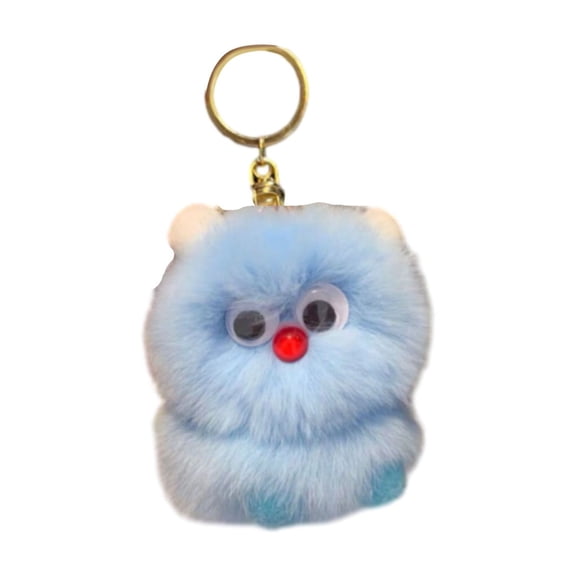 Lilixerw Cute Owl Plush Keychain Stuffed Animals Keyring Charm Handbag Pendant