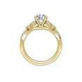 thumbnail image 2 of 1.00 Ct Lovely Round Cut Solitaire Genuine Diamond Engagement Ring for Women in 14K Yellow Gold Size 6 (F-G/VS1) by Diamond-Capitals, 2 of 8