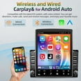 thumbnail image 4 of 8+256G Car Stereo 9.7" for Impala 2014-2020 AM, CarPlay, Android Auto, GPS Navigation, Bluetooth, WiFi, SWC, Mirror Link, Backup Camera, 4 of 7