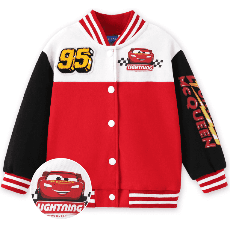 Disney Cars Boys Lightning McQueen Bomber Jacket photo 1