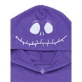 thumbnail image 2 of Nightmare Before Christmas Halloween Cosplay Hoodie Dress with Long Sleeves, Sizes 4-12, 2 of 11