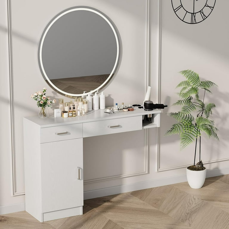 DreamCurship Wall Mount Salon Stations, Barber Station with 3 Hair
