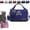 Blue, variant on Soft Side Lightweight Underseat Tote Bag, Blaciokamith Multi-pocket Fashion Waterproof Handbag Crossbody