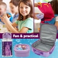 thumbnail image 2 of Set de Lonchera Infantil con Diseño Frozen, Aislada, 3 Piezas, 2 of 6