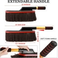 thumbnail image 3 of Car Duster with Extendable Telescoping Handle 2 Pack Extendable Car Duster Exterior Scratch Free Car Cleaning Tool, Soft Microfiber Car Dust Brush for Truck, SUV, Vehicles and Home Cleaning, 3 of 6